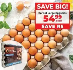 Food Lover's Market Bartlet Large Eggs offer