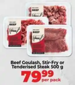 Food Lover's Market Beef Goulash, Stir-Fry or Tenderised Steak offer