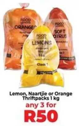 Food Lover's Market Lemon, Naartjie or Orange Thriftpacks offer
