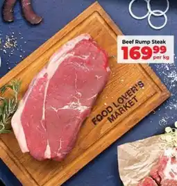Food Lover's Market Beef Rump Steak offer