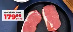 Food Lover's Market Beef Sirloin Steak offer