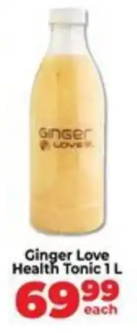Food Lover's Market Ginger Love Health Tonic offer