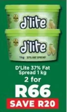Food Lover's Market D'Lite 37% Fat Spread offer