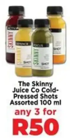 Food Lover's Market The Skinny Juice Co Cold-Pressed Shots Assorted offer