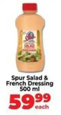 Food Lover's Market Spur Salad & French Dressing offer