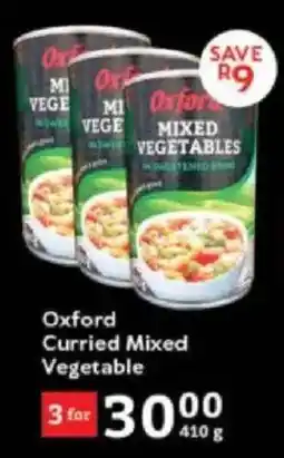 Oxford Freshmarket Oxford Curried Mixed Vegetable offer
