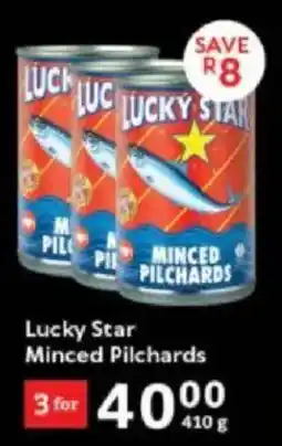 Oxford Freshmarket Lucky Star Minced Pilchards offer