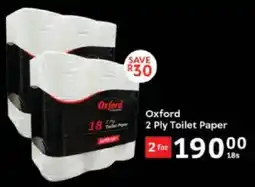 Oxford Freshmarket Oxford 2 Ply Toilet Paper offer