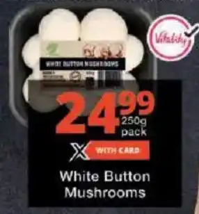 Checkers White Button Mushrooms offer