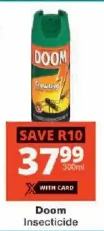 Checkers Doom Insecticide offer