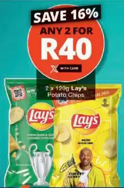 Checkers Lay's Potato Chips offer