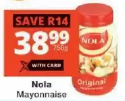 Checkers Nola Mayonnaise offer