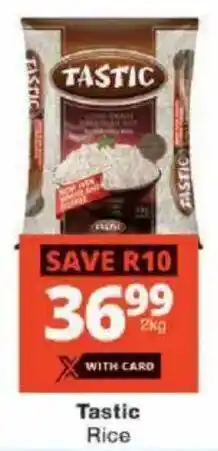 Checkers Tastic Rice offer