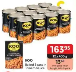 Makro KOO Baked Beans in Tomato Sauce offer