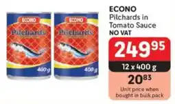 Makro ECONO Pilchards in Tomato Sauce offer