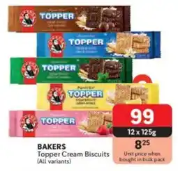Makro BAKERS Topper Cream Biscuits offer