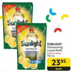 Makro SUNLIGHT Dishwashing Liquid Refill offer