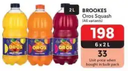 Makro BROOKES Oros Squash offer