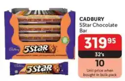 Makro CADBURY 5Star Chocolate Bar offer