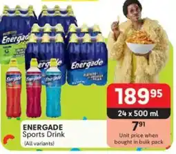 Makro ENERGADE Sports Drink offer