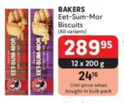 Makro BAKERS Eet-Sum-Mor Biscuits offer