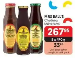 Makro MRS BALL'S Chutney offer
