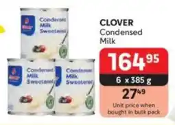 Makro CLOVER Condensed Milk offer