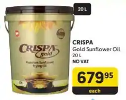 Makro CRISPA Gold Sunflower Oil offer