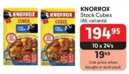 Makro KNORROX Stock Cubes offer