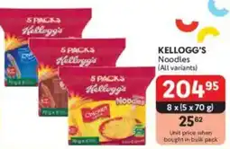 Makro KELLOGG'S Noodles offer