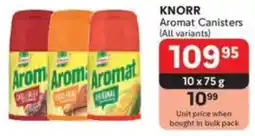 Makro KNORR Aromat Canisters offer