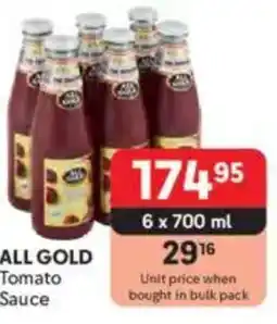 Makro ALL GOLD Tomato Sauce offer
