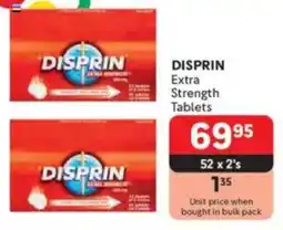 Makro DISPRIN Extra Strength Tablets offer