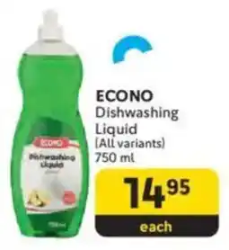 Makro ECONO Dishwashing Liquid offer