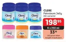 Makro CLERE Petroleum Jelly offer