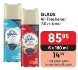 Makro GLADE Air Freshener offer