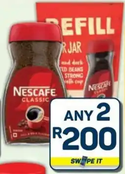 Pick n Pay Nescafé Classic Instant Coffee Assorted or Refill offer