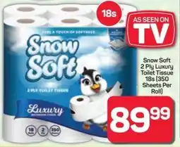 Pick n Pay Snow Soft 2 Ply Luxury Toilet Tissue offer