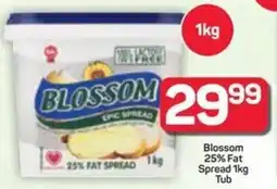 Pick n Pay Blossom 25% Fat Spread Tub offer
