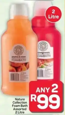 Pick n Pay Nature Collection Foam Bath Assorted offer