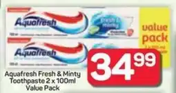 Pick n Pay Aquafresh Fresh & Minty Toothpaste offer