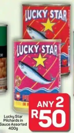 Pick n Pay Lucky Star Pilchards in Sauce Assorted offer