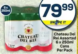Pick n Pay Chateau Del Rei Assorted Cans Per Pack offer