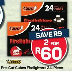 Pick n Pay BIC Pre-Cut Cubes Firelighters offer