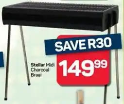 Pick n Pay Stellar Midi Charcoal Braai offer