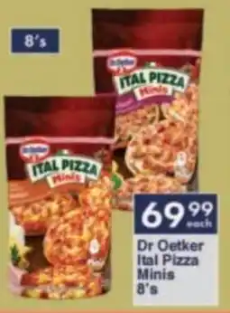 President Hyper Dr Oetker Ital Pizza Minis offer
