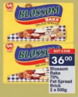 President Hyper Blossom Bake 70% Fat Spread Brick offer