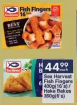 President Hyper Sea Harvest Fish Fingers/ Hake Bakes offer