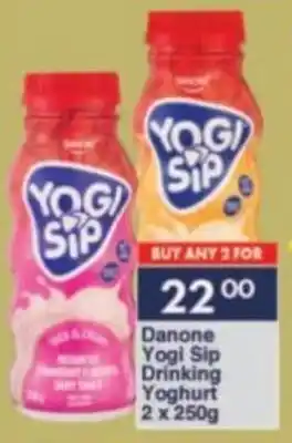 President Hyper Danone Yogi Sip Drinking Yoghurt offer