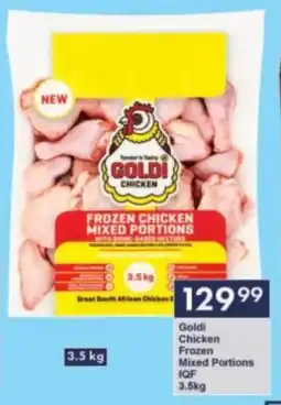 President Hyper Goldi Chicken Frozen Mixed Portions IQF offer